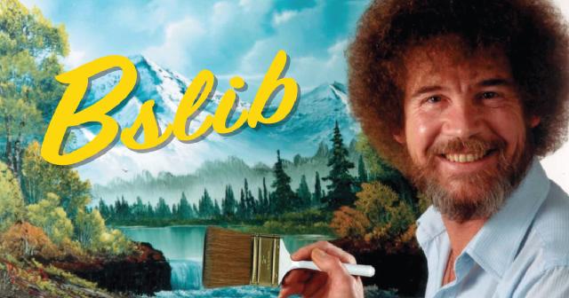 A picture of Bob Ross