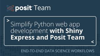 How to write and deploy a Python web app with Shiny Express and Posit Team