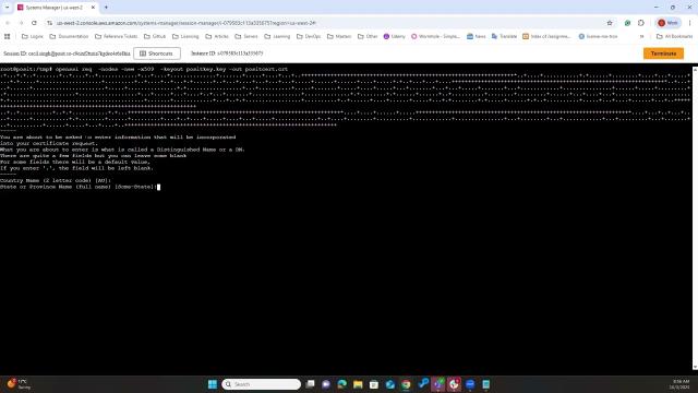Enabling SSL SERIES 1/4: Creating an SSL Cert