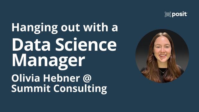 Motivating diverse data teams | Olivia Hebner | Data Science Hangout